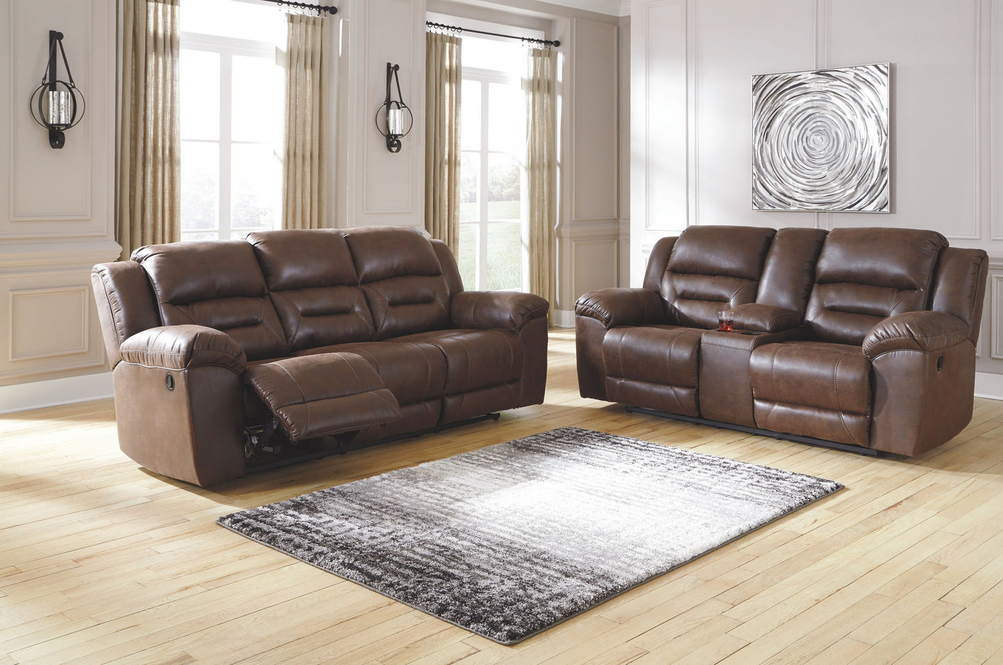 Stoneland - Reclining Sofa - Hornell Furniture Outlet