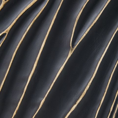 Bartlen - Black / Gold Finish - Poly Table Lamp - Hornell Furniture Outlet