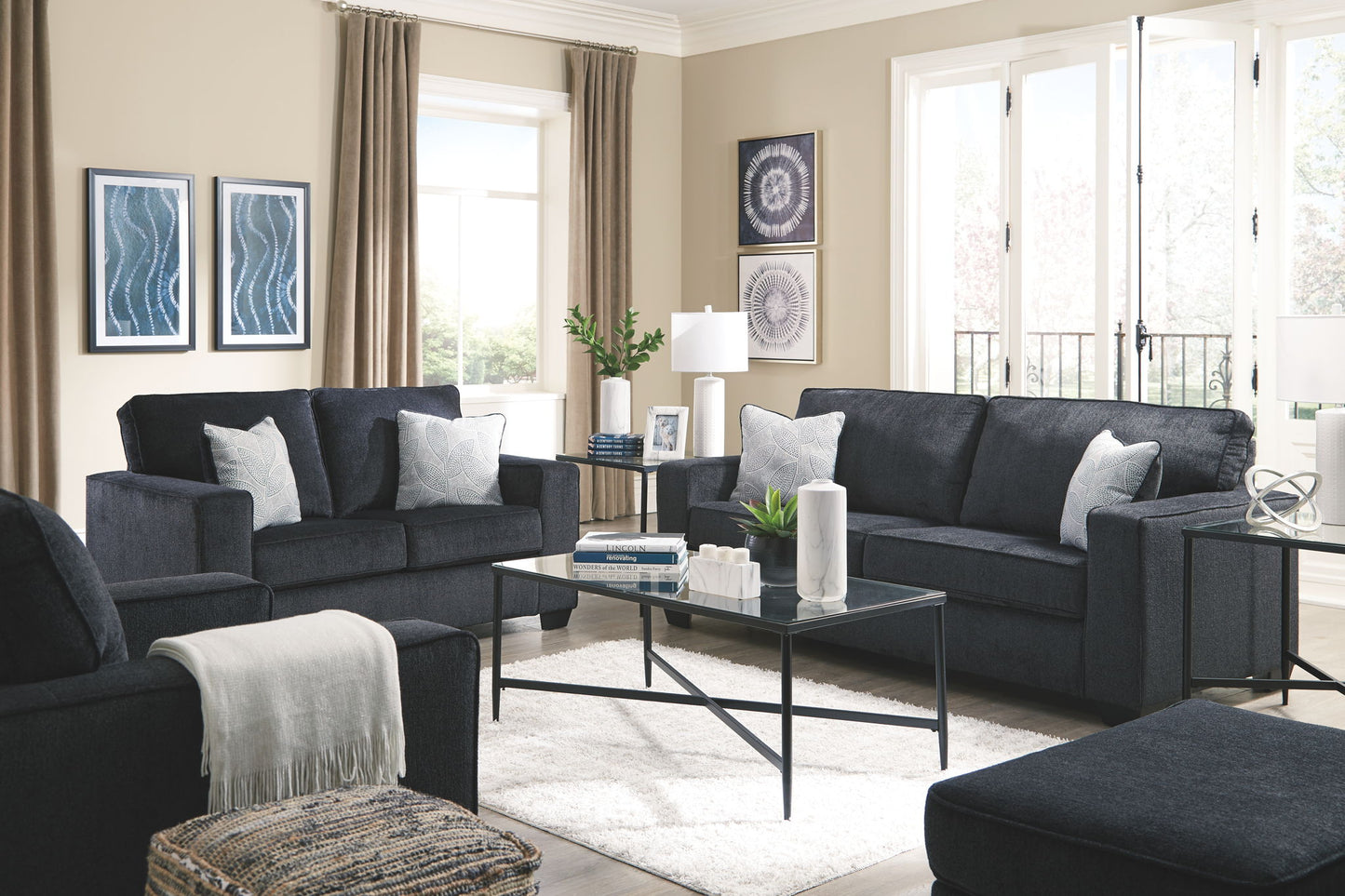 Altari - Sofa, Loveseat, Chair, Ottoman - Hornell Furniture Outlet