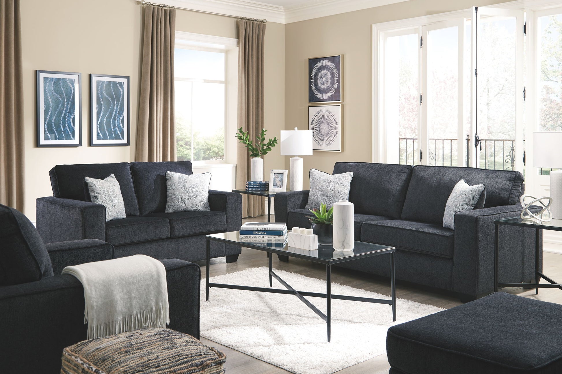 Altari - Sofa, Loveseat, Chair, Ottoman - Hornell Furniture Outlet