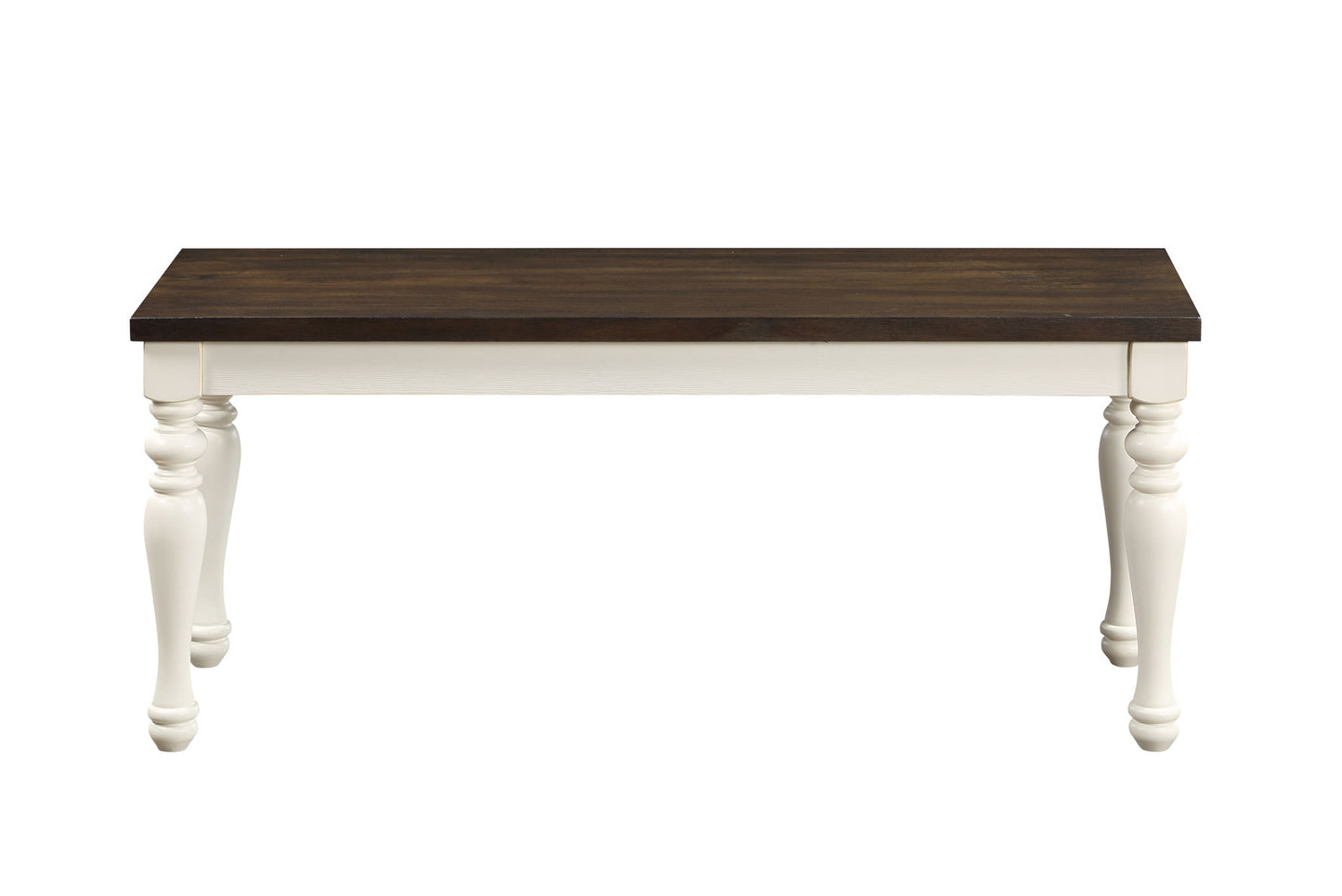 Joanna - Bench - Two Tone - Hornell Furniture Outlet