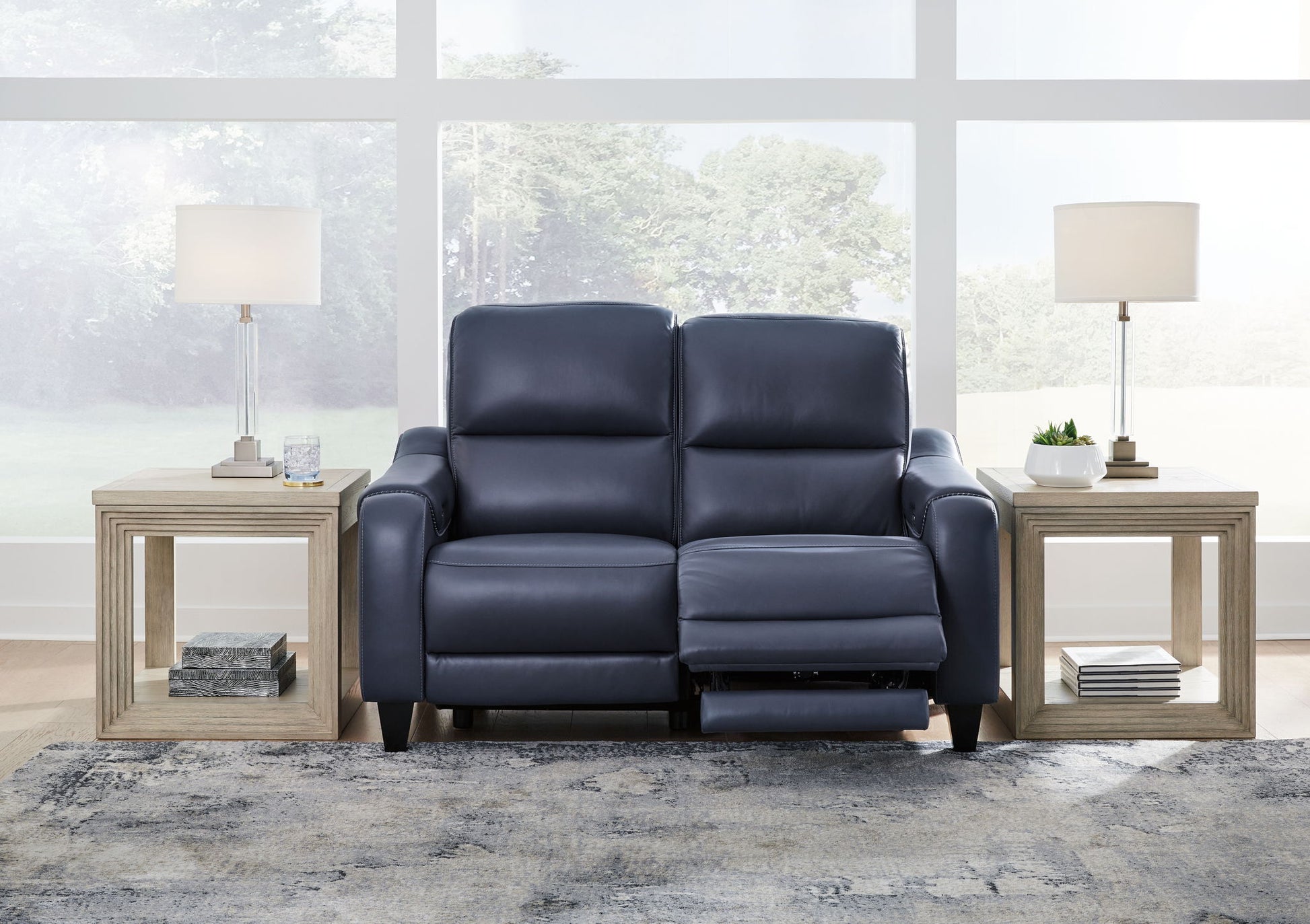 Mercomatic - Reclining Living Room Set - Hornell Furniture Outlet