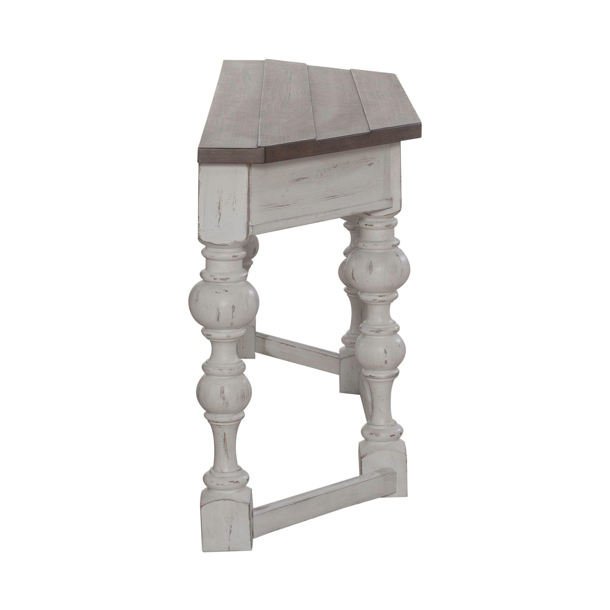 River Place - Accent Console Table - White - Hornell Furniture Outlet