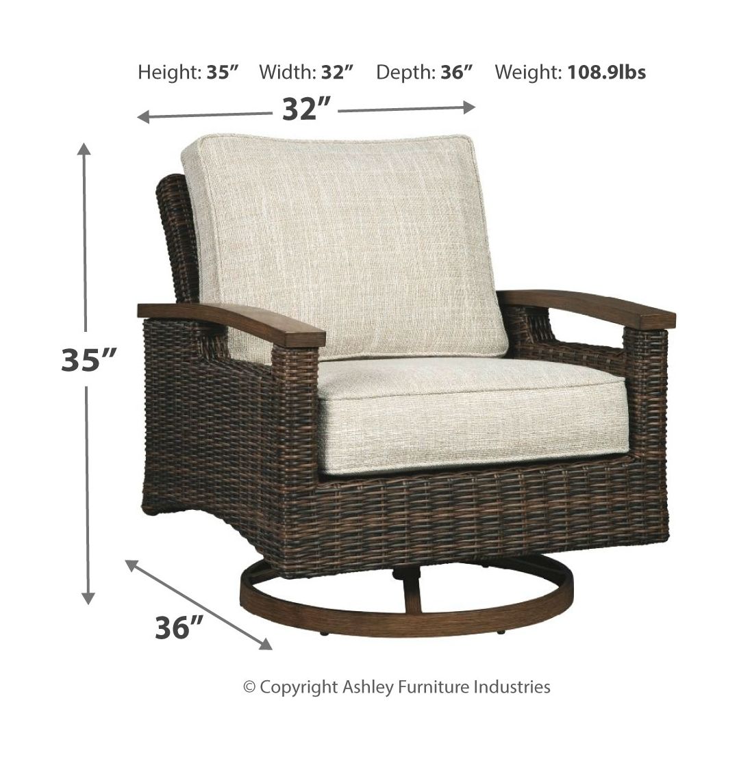 Paradise Trail - Medium Brown - 3 Pc. - Lounge Set - Hornell Furniture Outlet