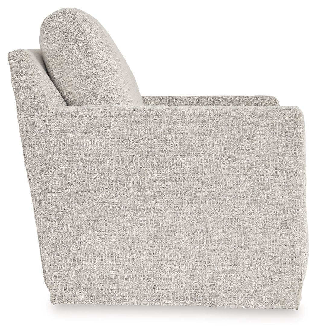 Nenana Next - gen Nuvella - Swivel Glider Accent Chair - Hornell Furniture Outlet