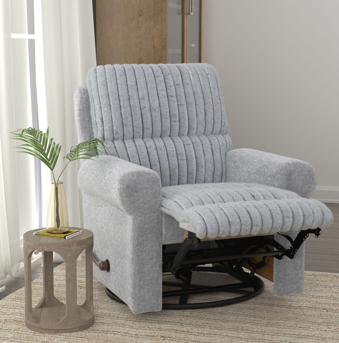 Foxy - Swivel Glider Recliner - Hornell Furniture Outlet