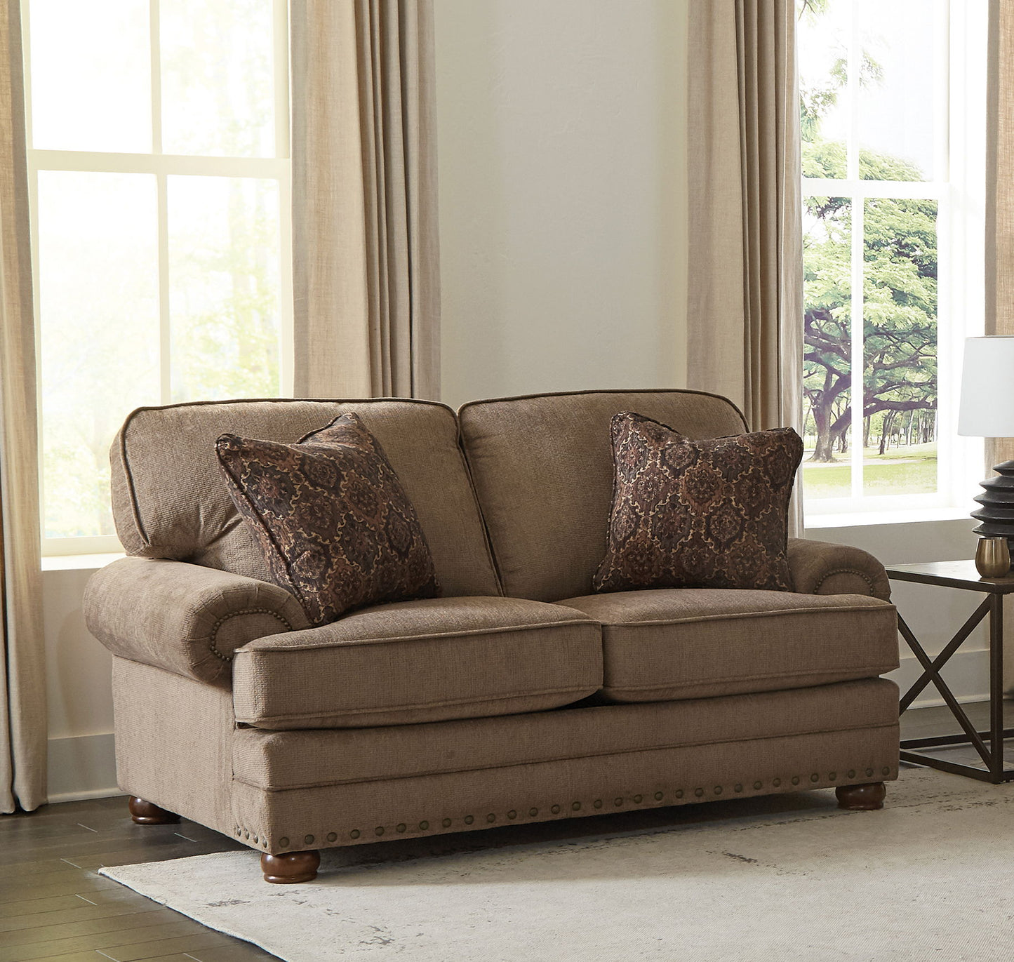 Singletary - Loveseat - Hornell Furniture Outlet