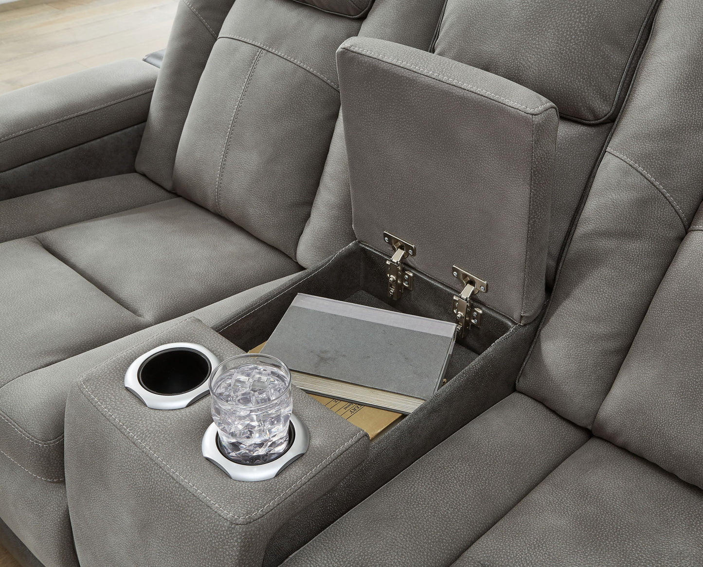 Next - Gen Durapella - Power Reclining Loveseat - Hornell Furniture Outlet