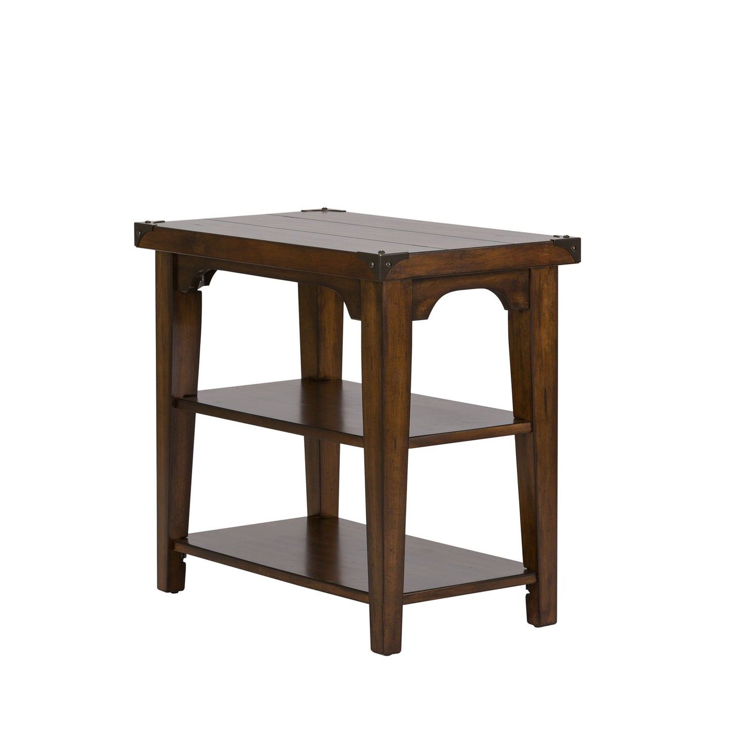 Aspen Skies - Chair Side Table - Hornell Furniture Outlet