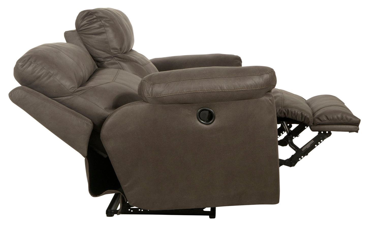 Atlas - Reclining Sofa - Charcoal - Hornell Furniture Outlet
