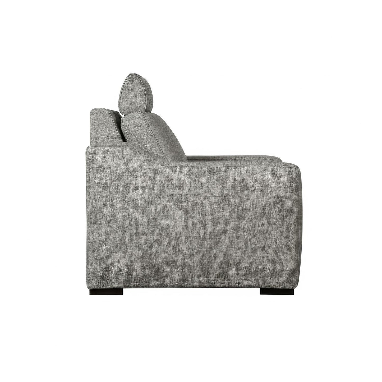 Archer - Loveseat With Power Footrest & ZW - Gray - Hornell Furniture Outlet