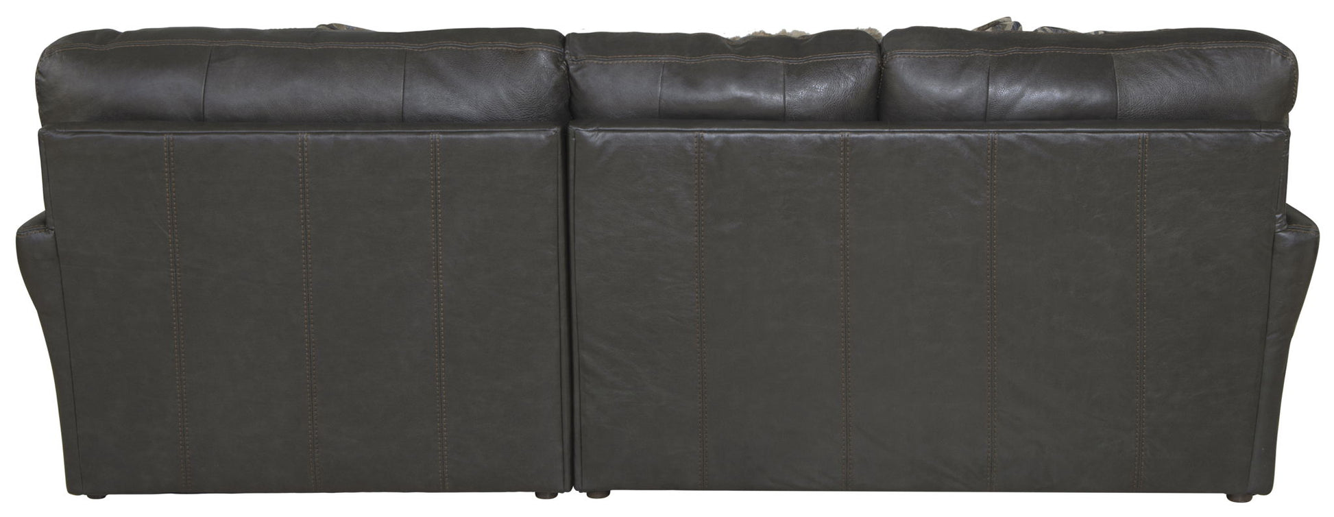 Denali - Italian Leather Match Sectional - Hornell Furniture Outlet