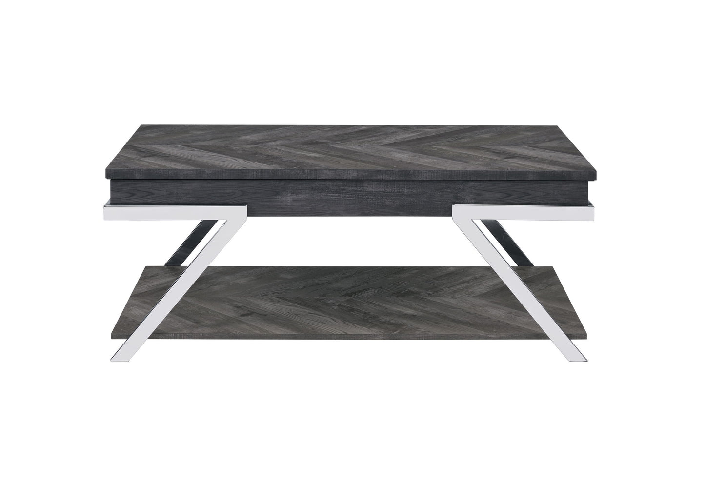 Roma - Lift Top Cocktail Table - Gray - Hornell Furniture Outlet