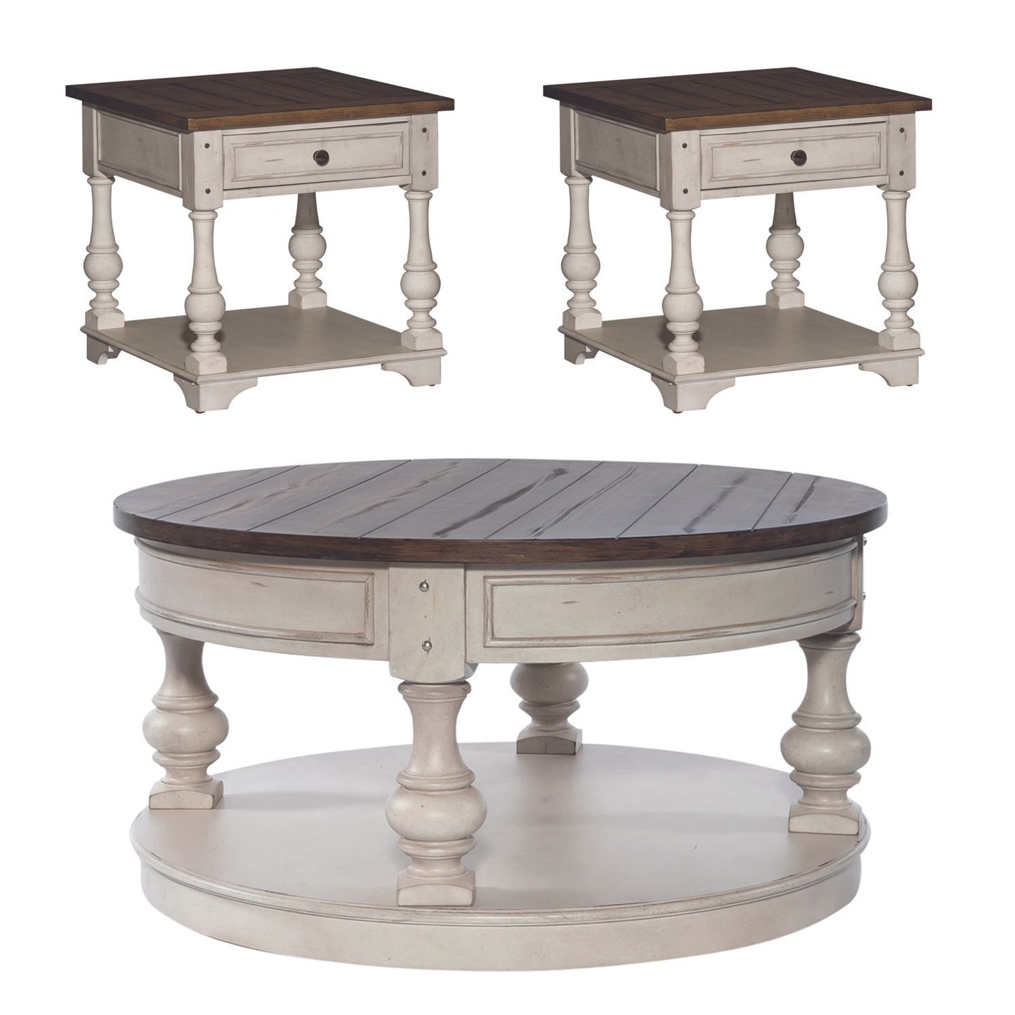 Morgan Creek - Table Set - Hornell Furniture Outlet