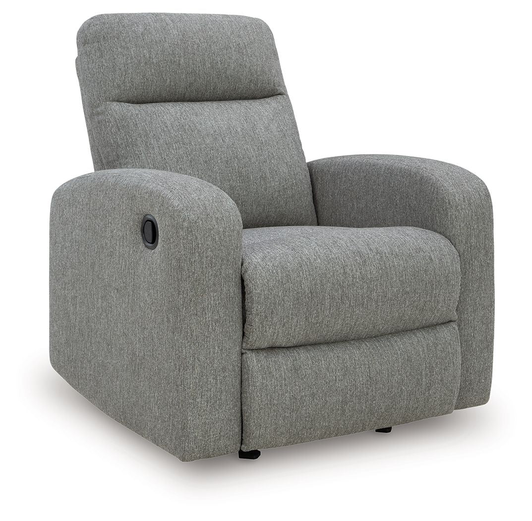Gauntlet - Sterling - Rocker Recliner - Hornell Furniture Outlet