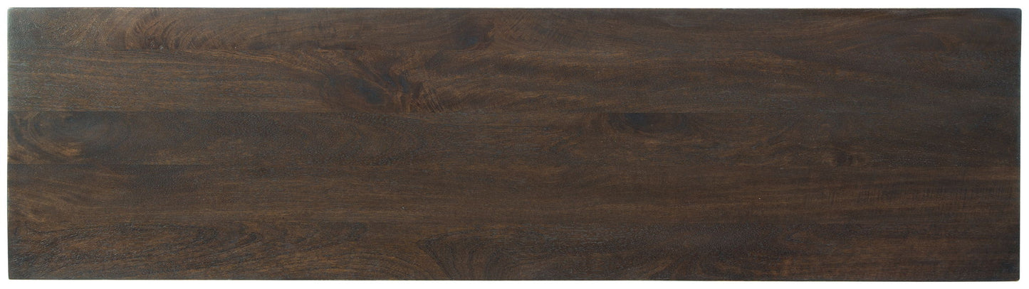 Elinmore - Brown / Gold Finish - Accent Cabinet - Hornell Furniture Outlet