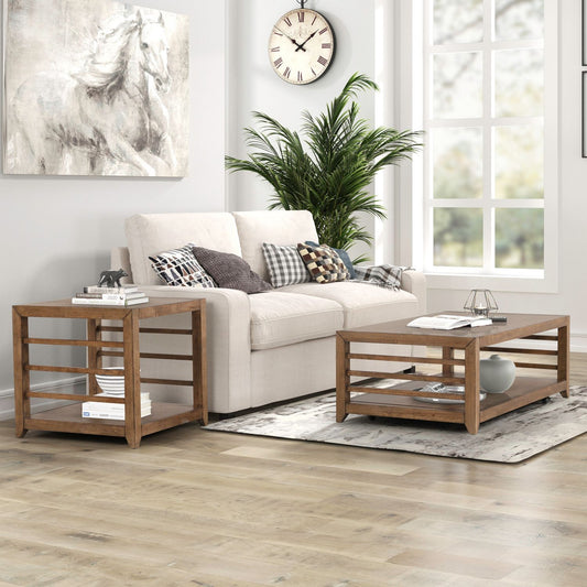 Shaker Lakes - 3 Piece Set - Brown - Hornell Furniture Outlet