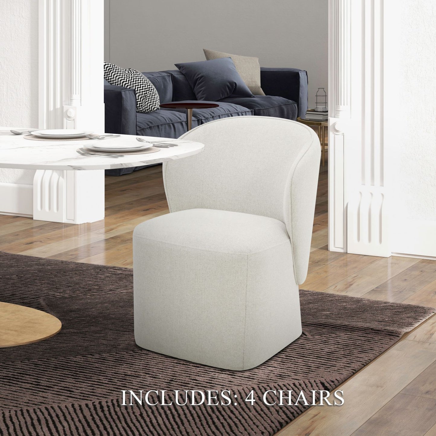 Accent Dining - Accent Dining Chairs (Set of 4) - Hornell Furniture Outlet