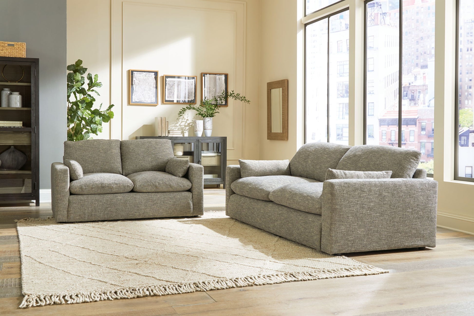 Dramatic - Living Room Set - Hornell Furniture Outlet