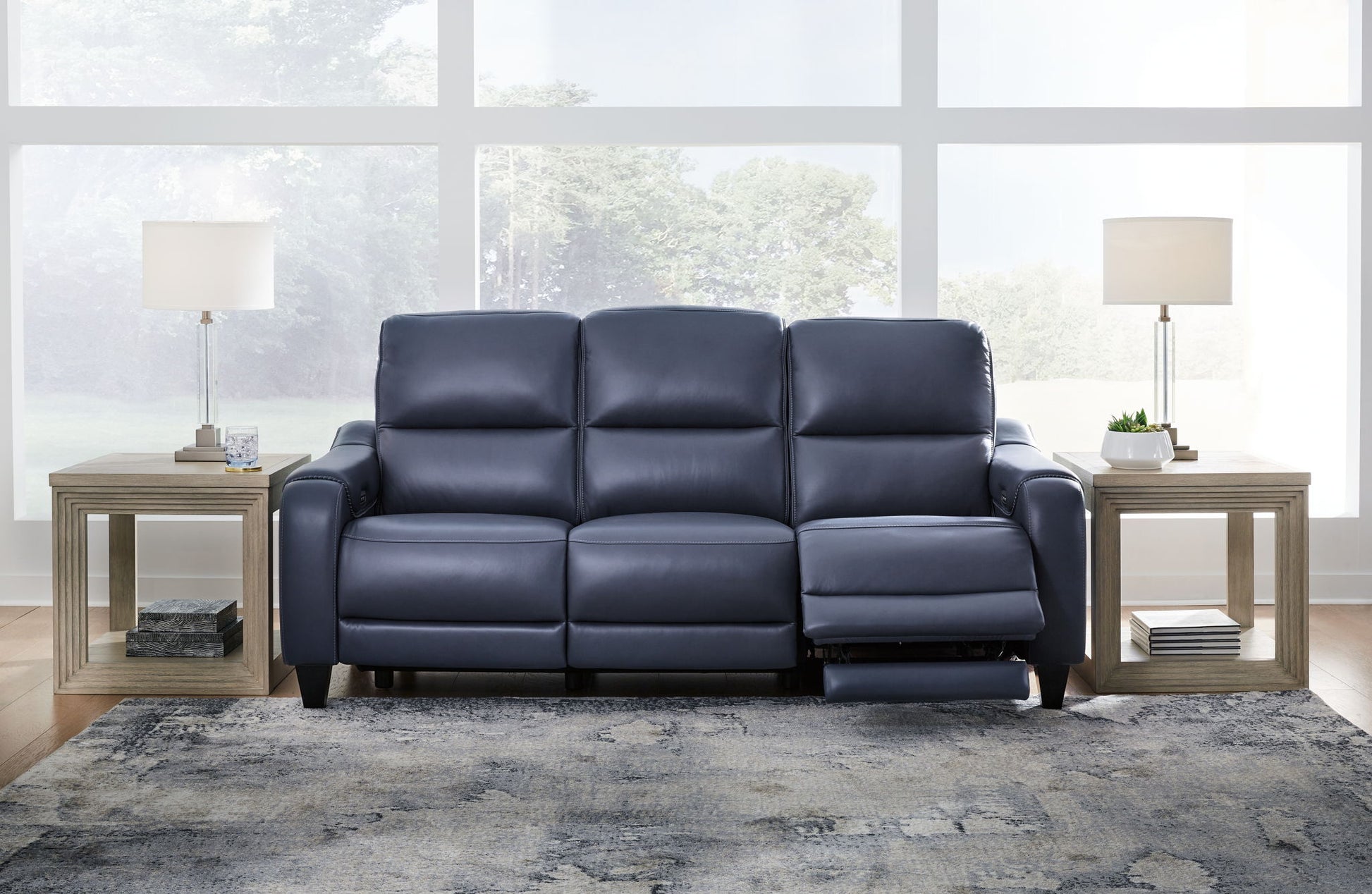 Mercomatic - Reclining Living Room Set - Hornell Furniture Outlet