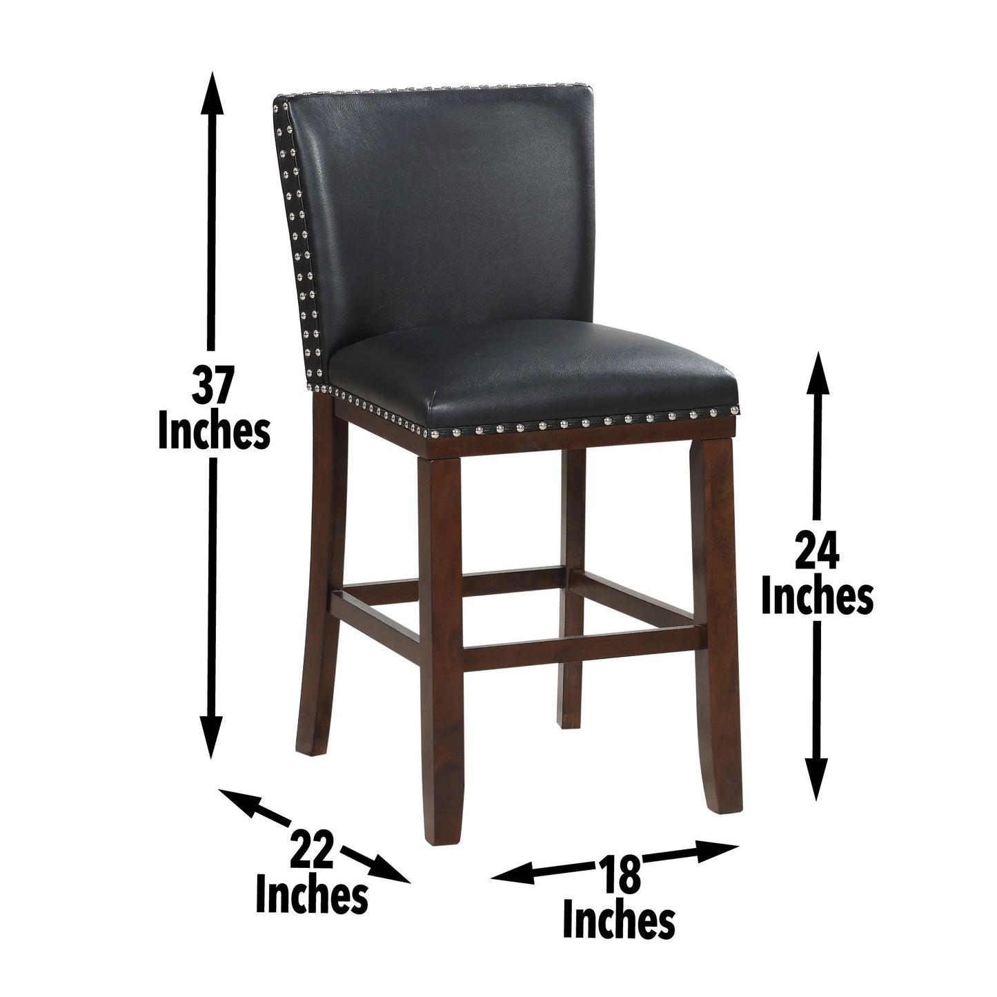Tiffany - Counter Chair (Set of 2) - Hornell Furniture Outlet