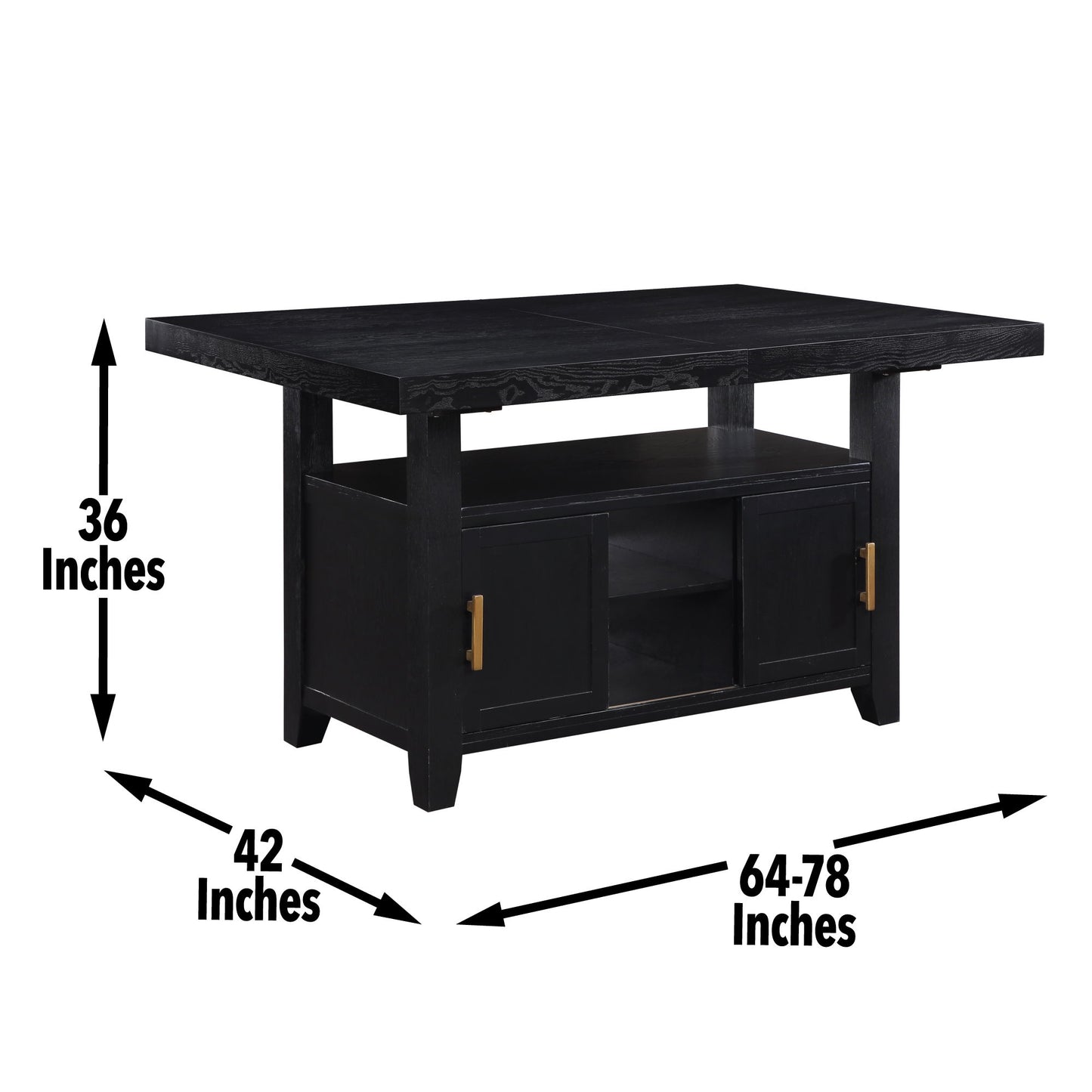 Yves - Counter Height Dining Room Set - Hornell Furniture Outlet