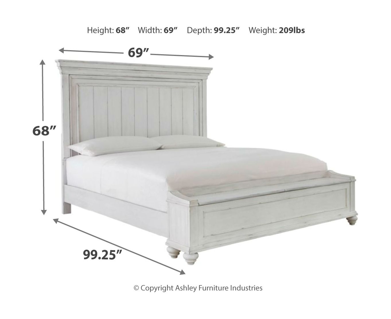 Kanwyn - Panel Bedroom Set - Hornell Furniture Outlet