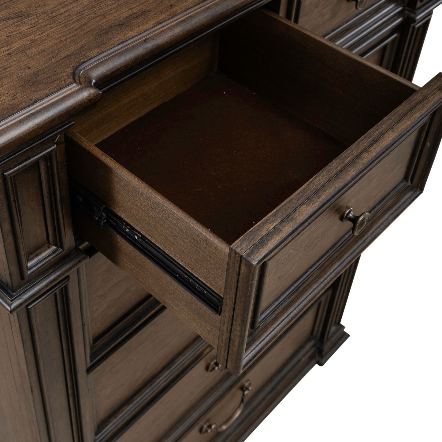 Provence Park - 6 Drawer Chest - Brown - Hornell Furniture Outlet