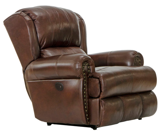 Duncan - Power Deluxe Lay Flat Recliner - Hornell Furniture Outlet