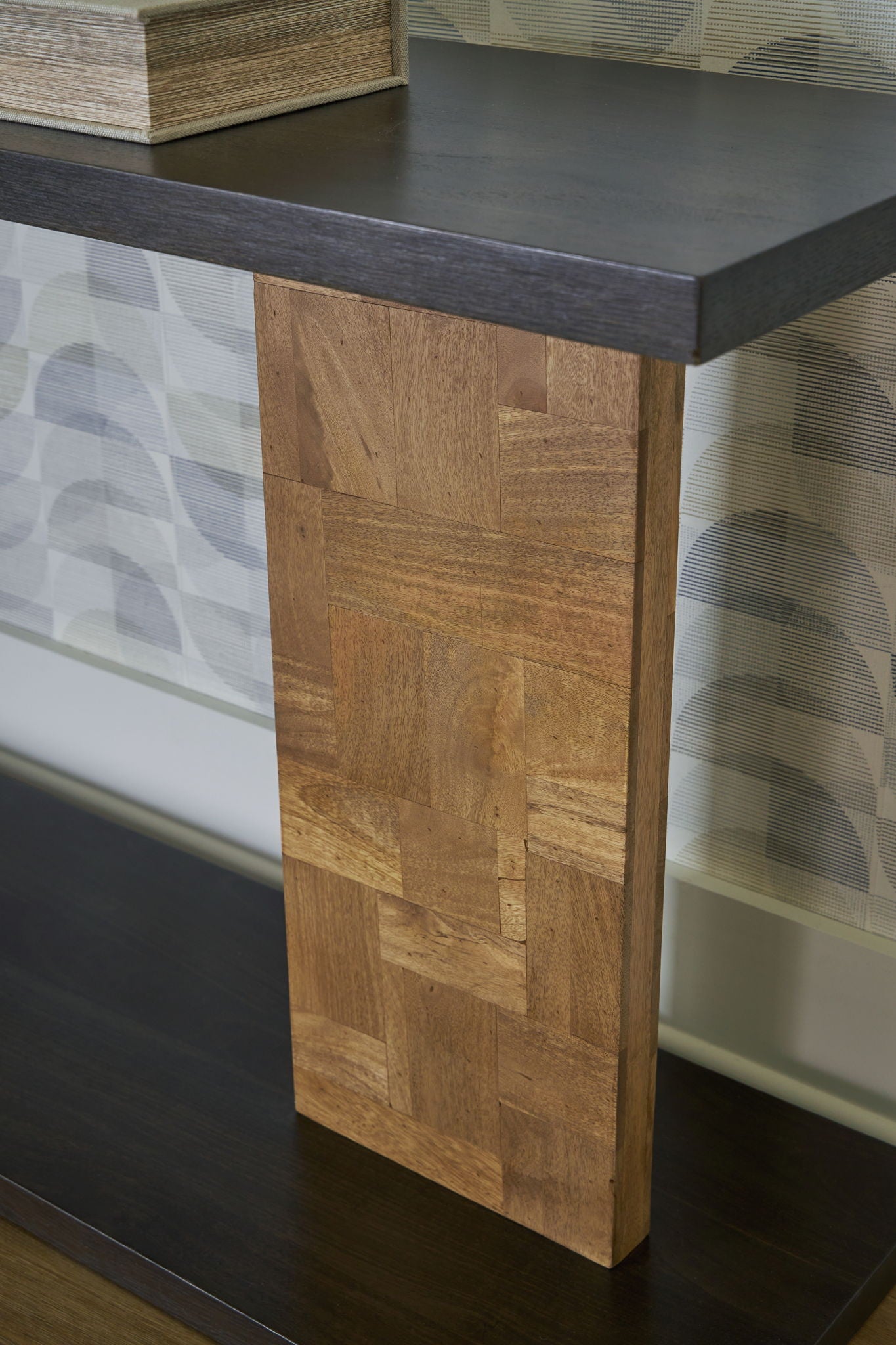 Camlett - Brown - Console Sofa Table - Hornell Furniture Outlet