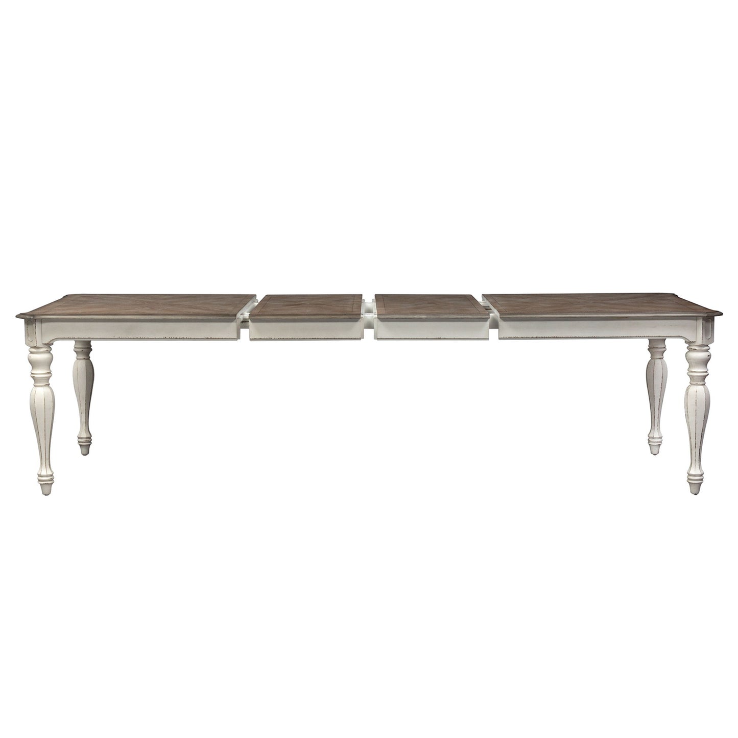 Magnolia Manor - Rectangular Leg Dining Table - White - Hornell Furniture Outlet