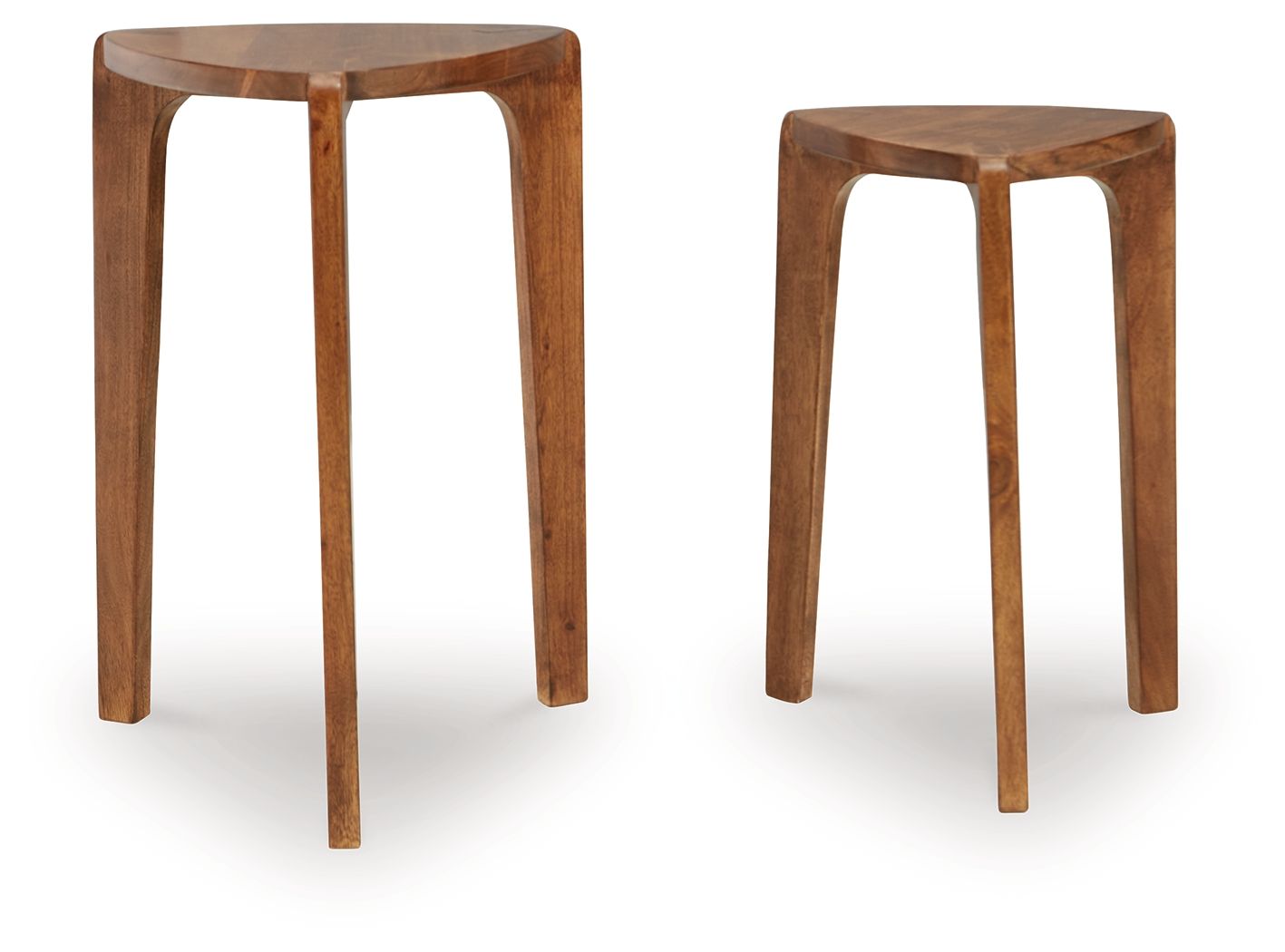 Brynnleigh - Medium Brown - Accent Table Set (Set of 2) - Hornell Furniture Outlet