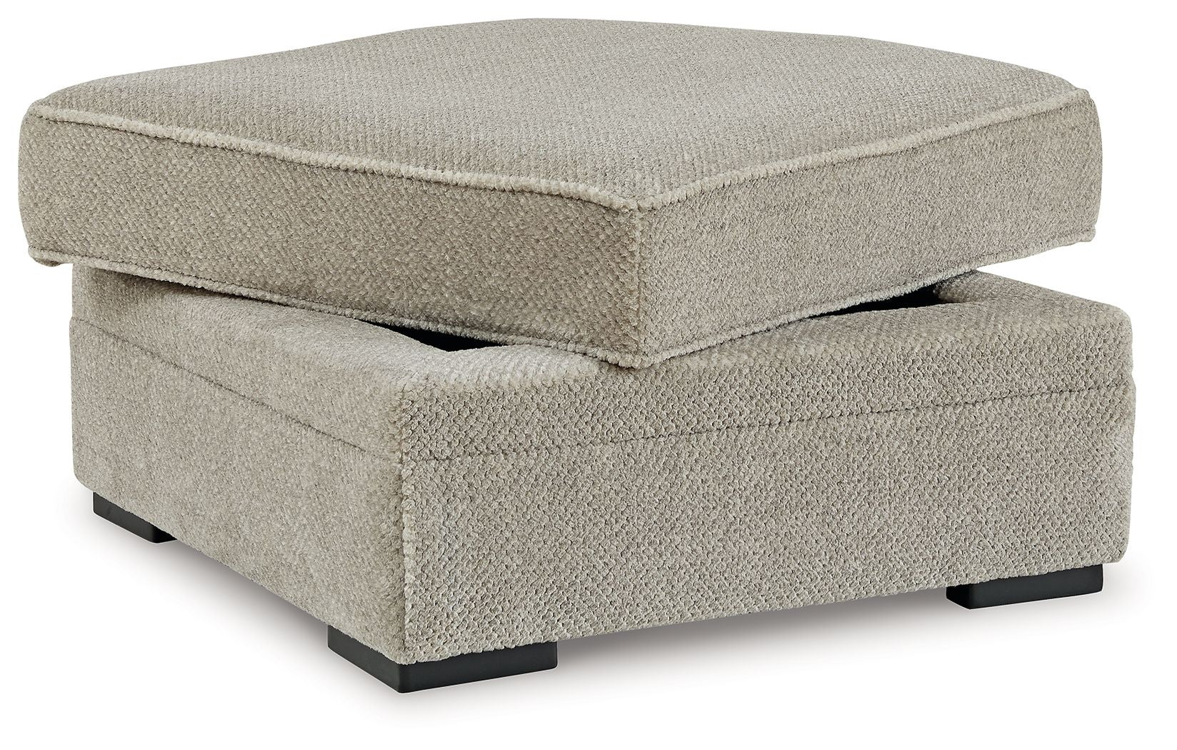 Calnita - Sisal - Ottoman With Storage - Hornell Furniture Outlet