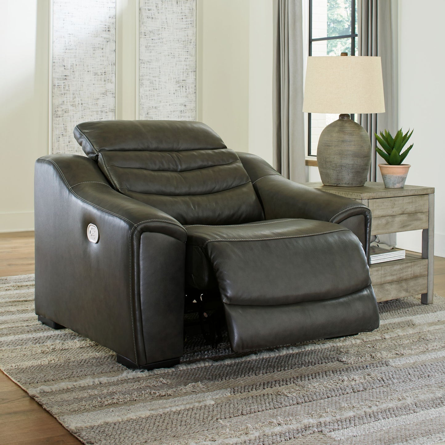 Center Line - Power Recliner - Hornell Furniture Outlet