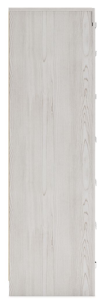 Altyra - White - Five Drawer Chest - Hornell Furniture Outlet