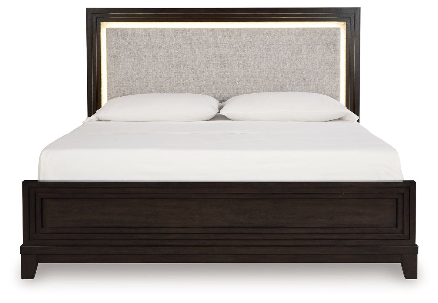 Neymorton - Upholstered Panel Bed - Hornell Furniture Outlet