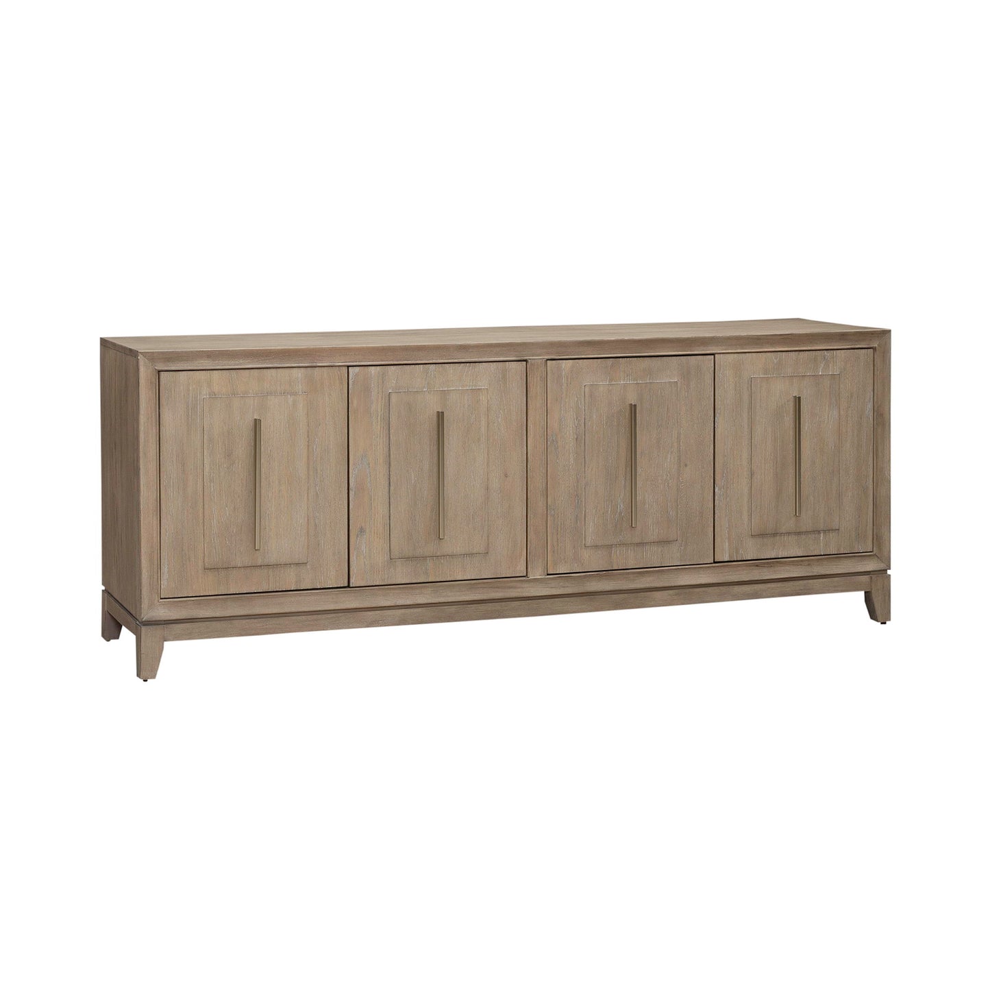Brentwood - 78" TV Console - Sandstone - Hornell Furniture Outlet