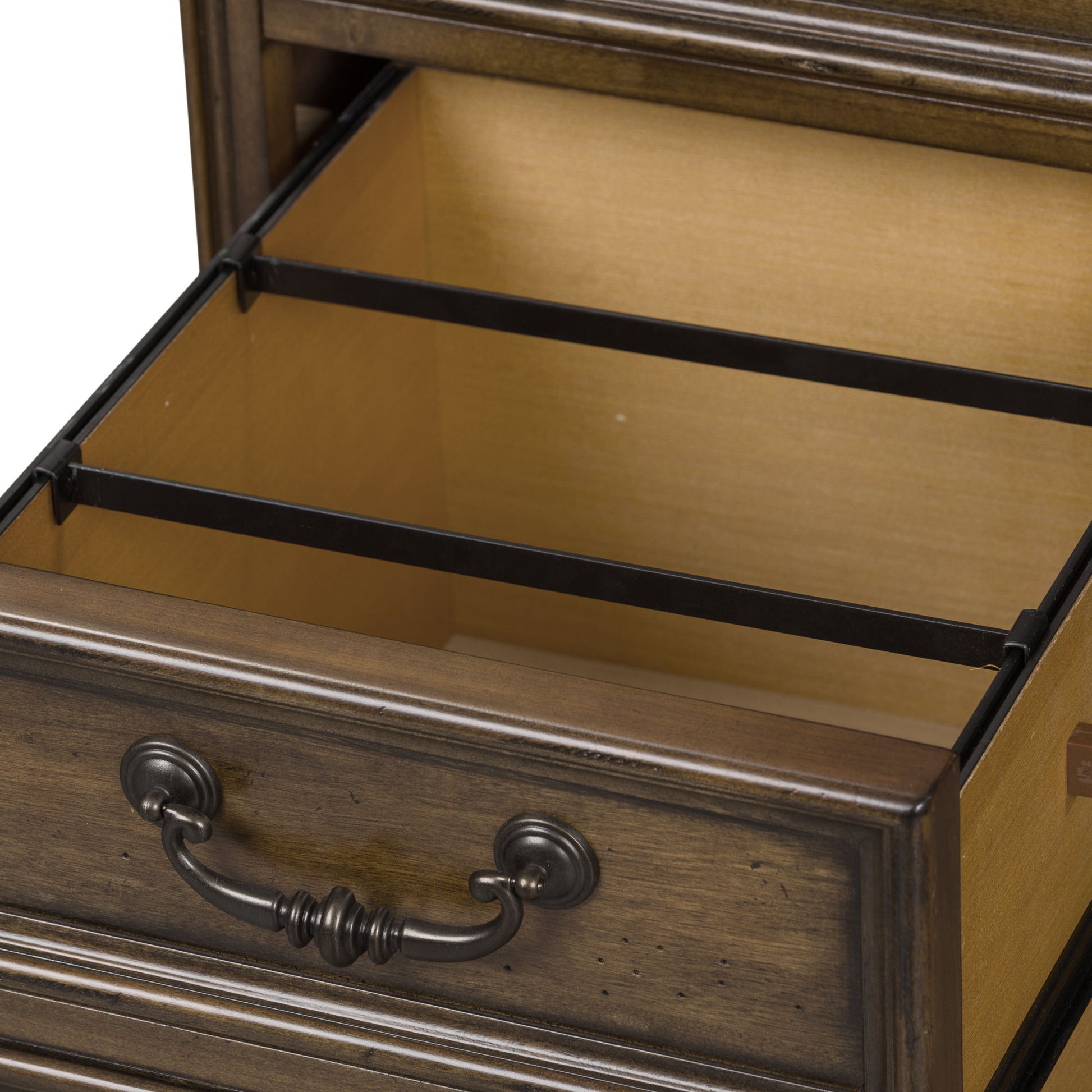 Amelia - Jr Executive Desk - Dark Brown - Hornell Furniture Outlet