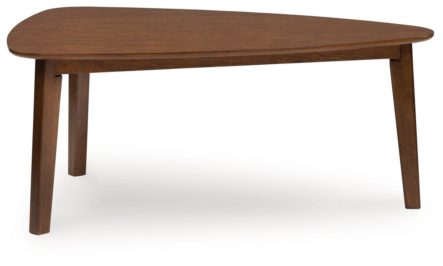 Lyncott - Brown - Occasional Wood Table Set (Set of 3) - Hornell Furniture Outlet