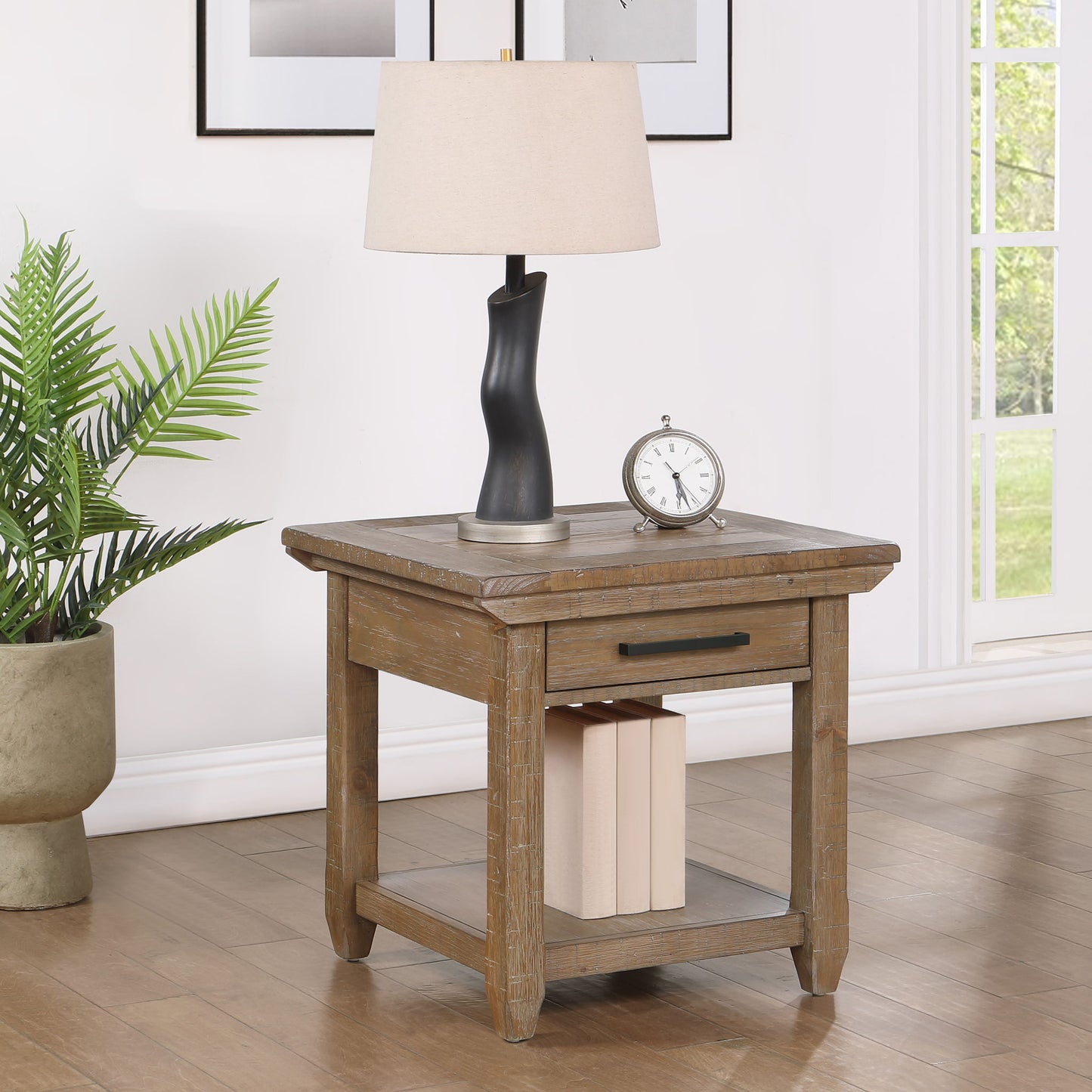 Riverdale - End Table - Brown - Hornell Furniture Outlet