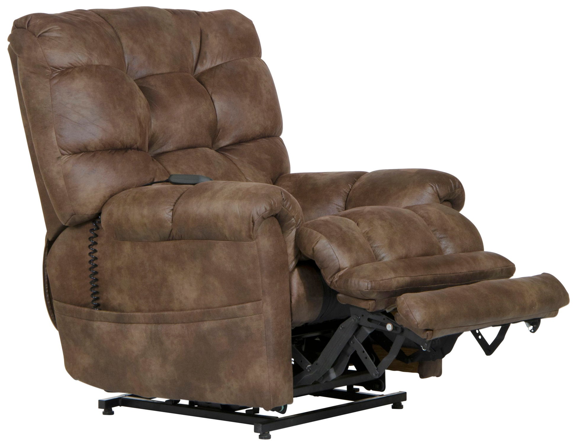 Oliver - Power Lift Recliner With Dual Motor & Extended Ottoman - Hornell Furniture Outlet