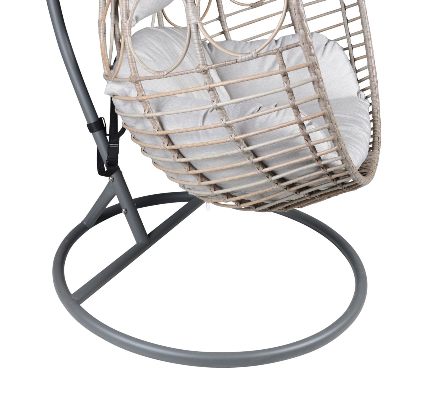 Cayden - Basket Chair - Black - Hornell Furniture Outlet