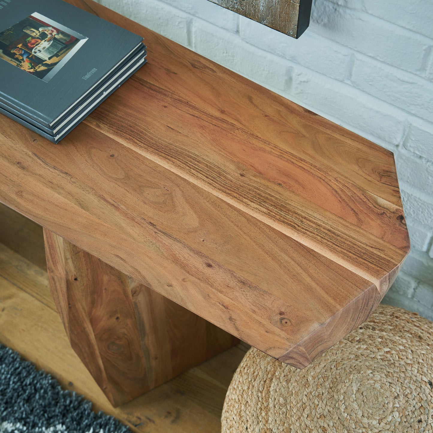 Holward - Natural - Console Sofa Table - Hornell Furniture Outlet