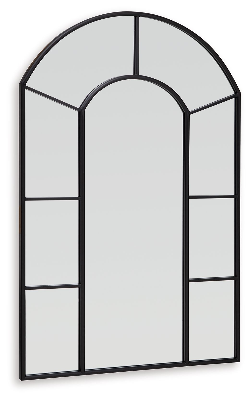 Evengton - Black - Accent Mirror - Hornell Furniture Outlet