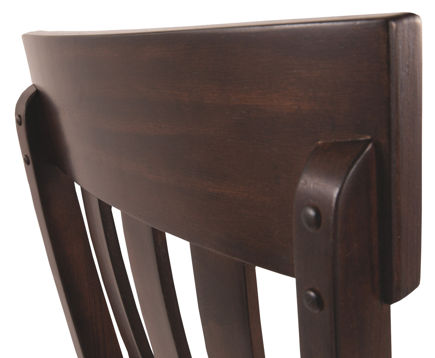 Haddigan - Dark Brown - Dining UPH Side Chair (Set of 2) - Hornell Furniture Outlet