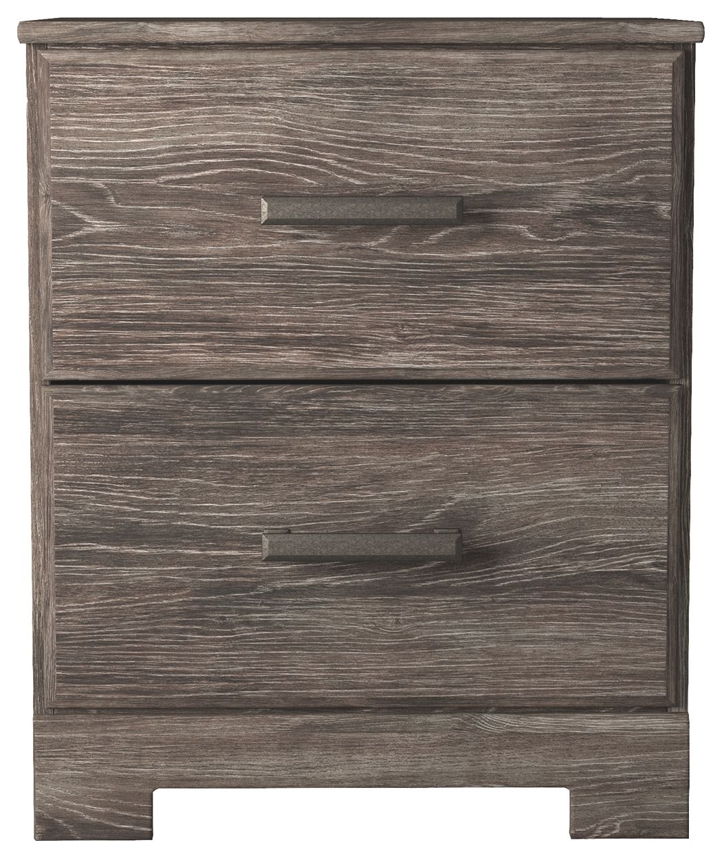 Ralinksi - Gray - Two Drawer Night Stand - Hornell Furniture Outlet