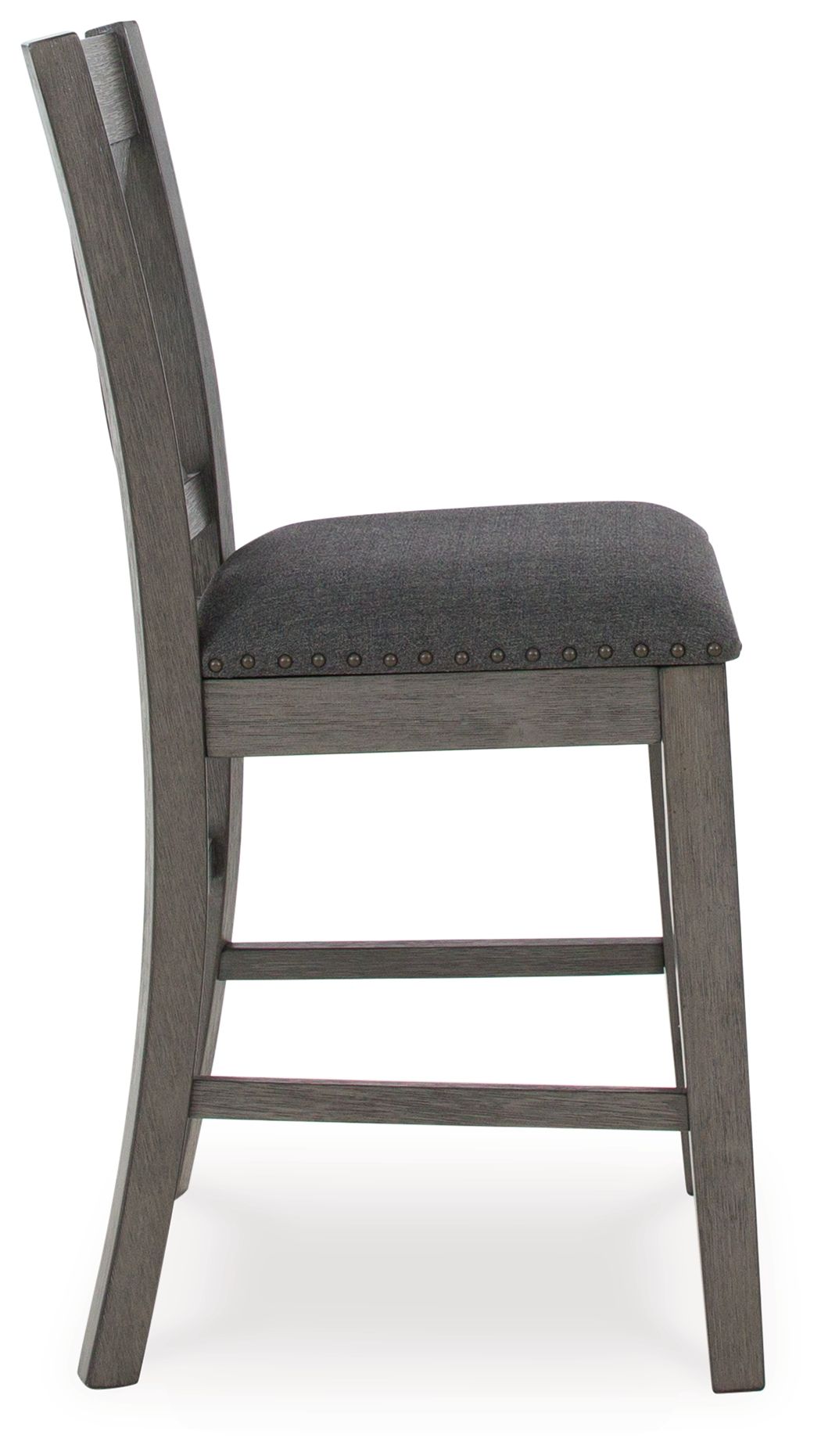 Caitbrook - Gray - Rect Drm Counter Table Set (Set of 7) - Hornell Furniture Outlet