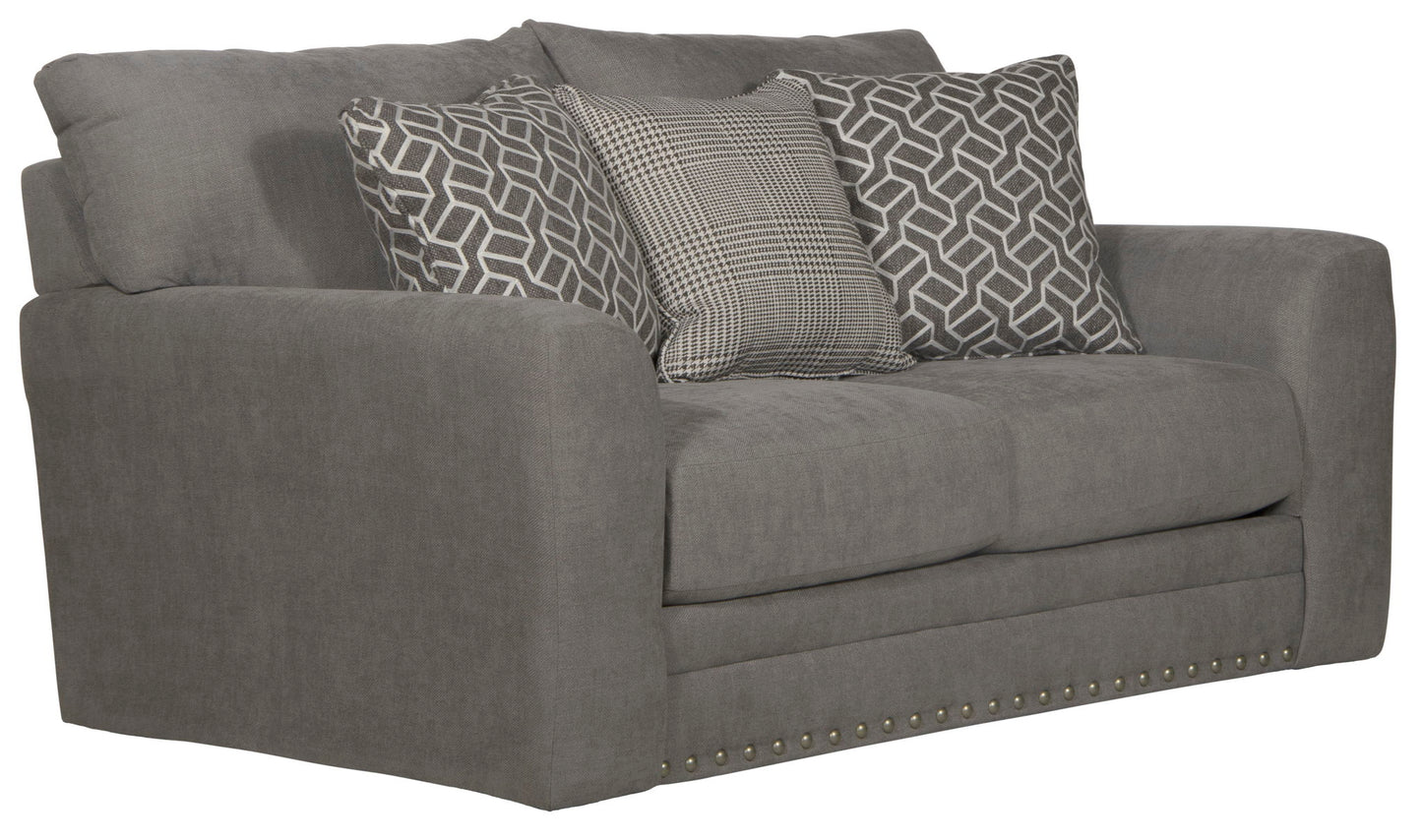 Cutler - Gliding Loveseat - Ash - Hornell Furniture Outlet