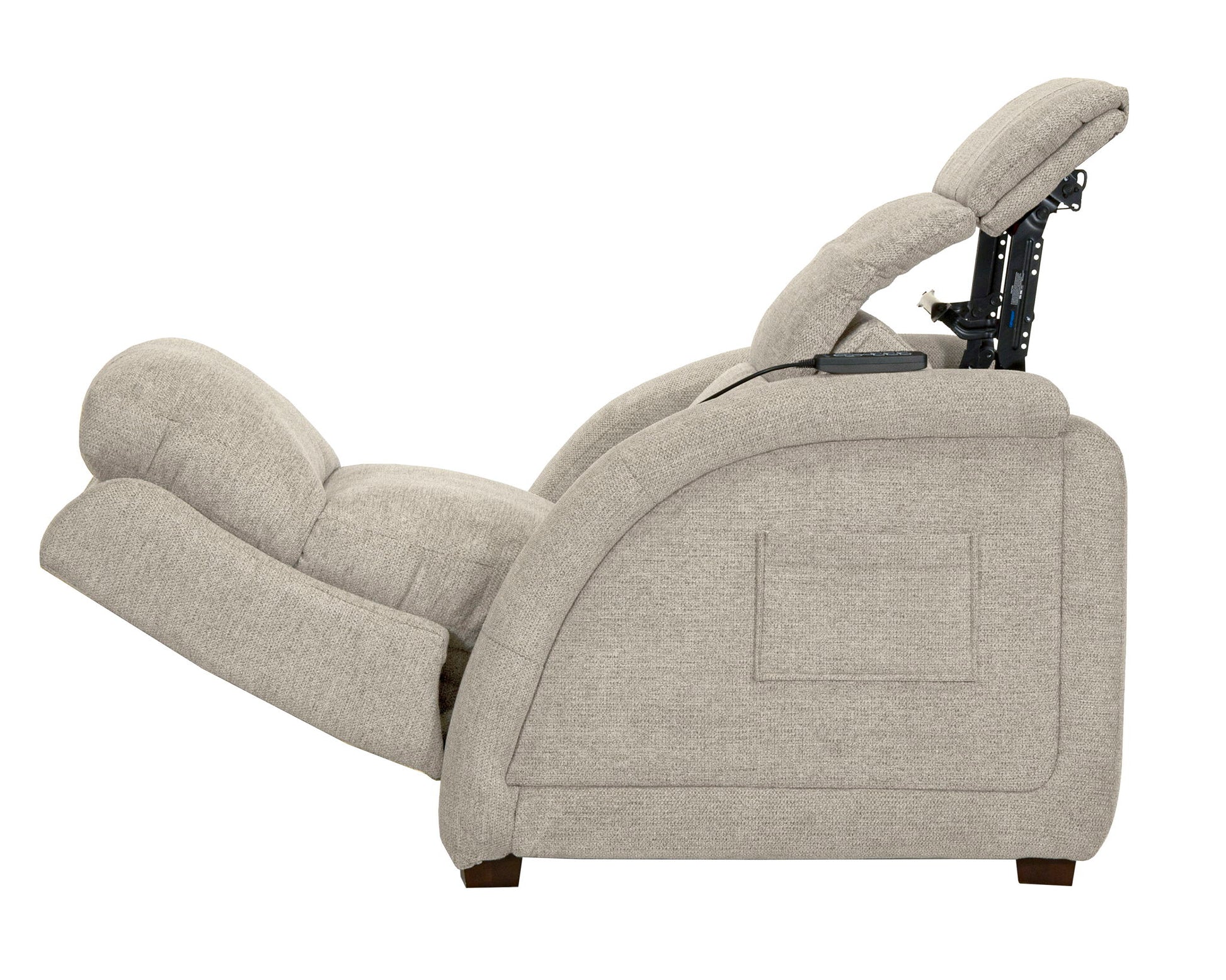 Nirvana - Power Headrest Power Lay Flat Recliner With Lumbar/Dual Motor/Zero Gravity - Hornell Furniture Outlet