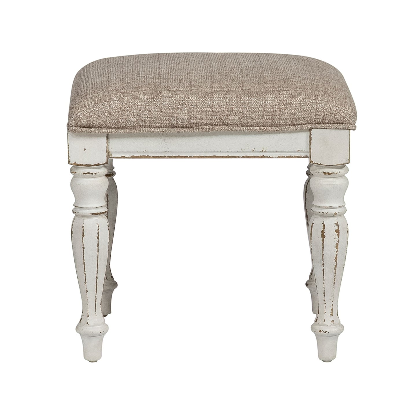 Magnolia Manor - 3 Piece Vanity Set - White - Hornell Furniture Outlet